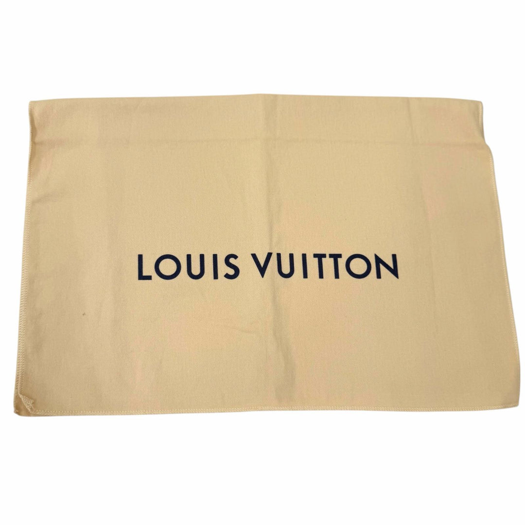 Excellent LOUIS VUITTON one piece LV Circle Logo Turtleneck Sleeveless Red M