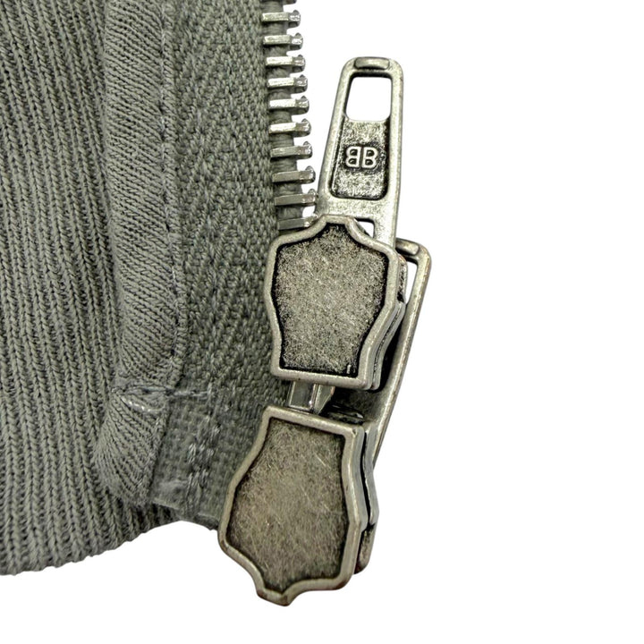 Excellent BALENCIAGA hoodie gray cotton mens XS 803264