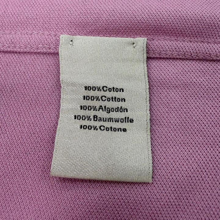 Excellent HERMES Short sleeve polo shirt H logo embroidery, chest pocket, XL
