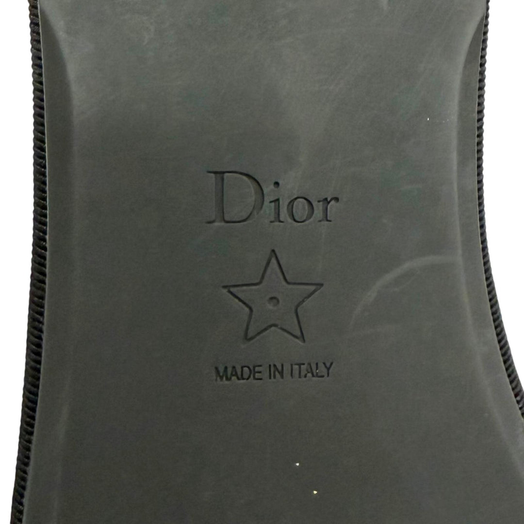 Excellent Christian Dior DIOR CHEZ MOI Cannage stitch design room shoes 35