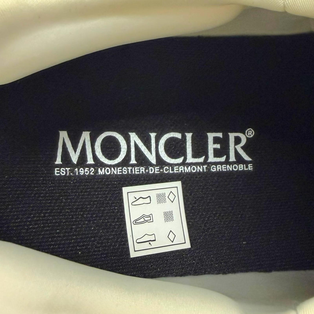 Pristine MONCLER Low cut sneakers Trailgrip Lite2 Lace up white fabric mens 43