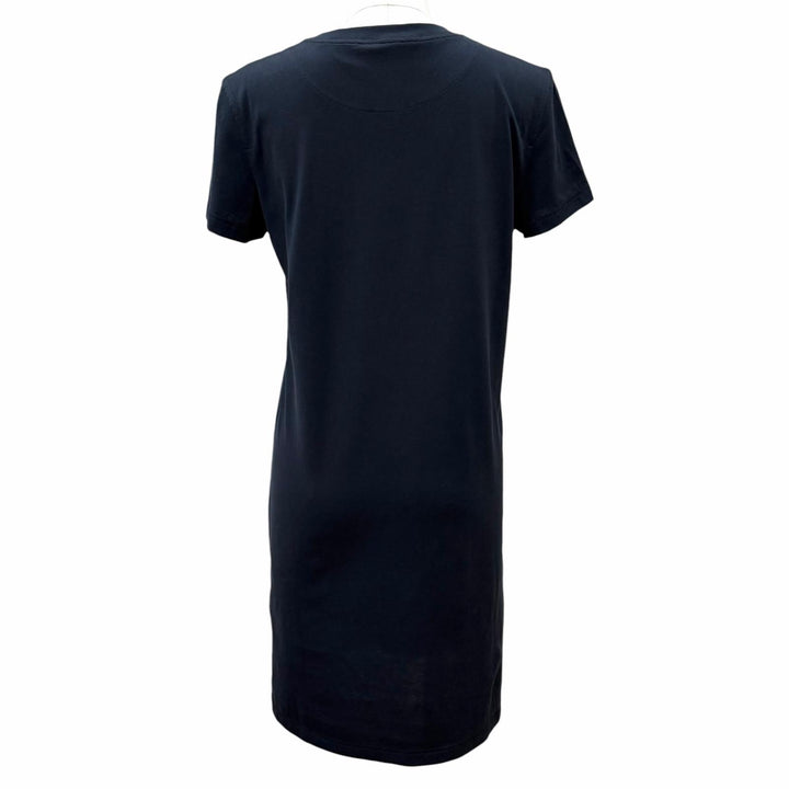 Pristine HERMES one piece Embroidered pocket short-sleeved T-shirt cotton 34