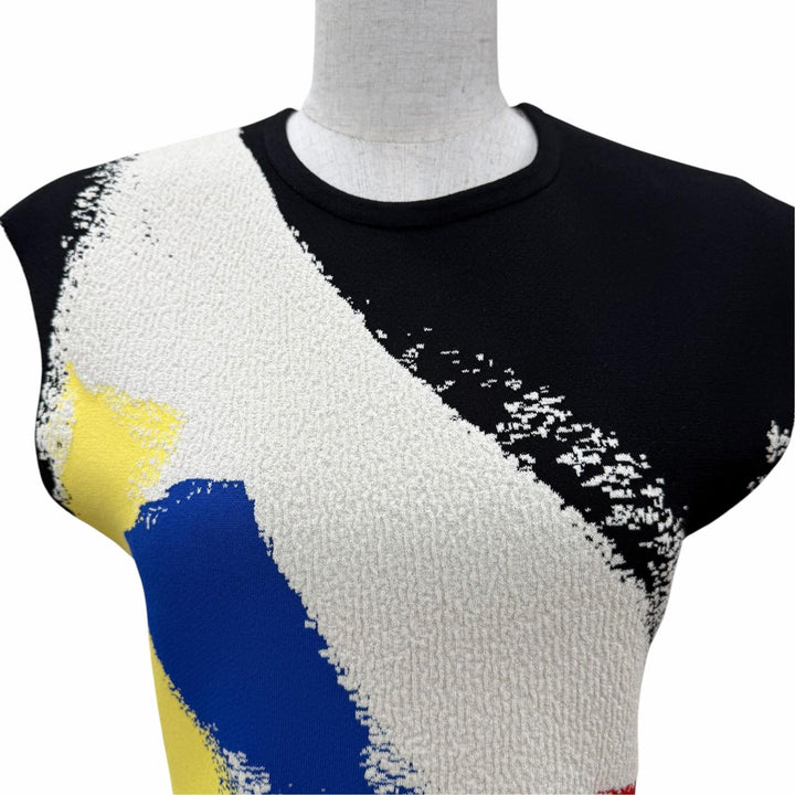 Pristine CELINE one piece Phoebe period sleeveless multicolor S 2 3Y10/5325