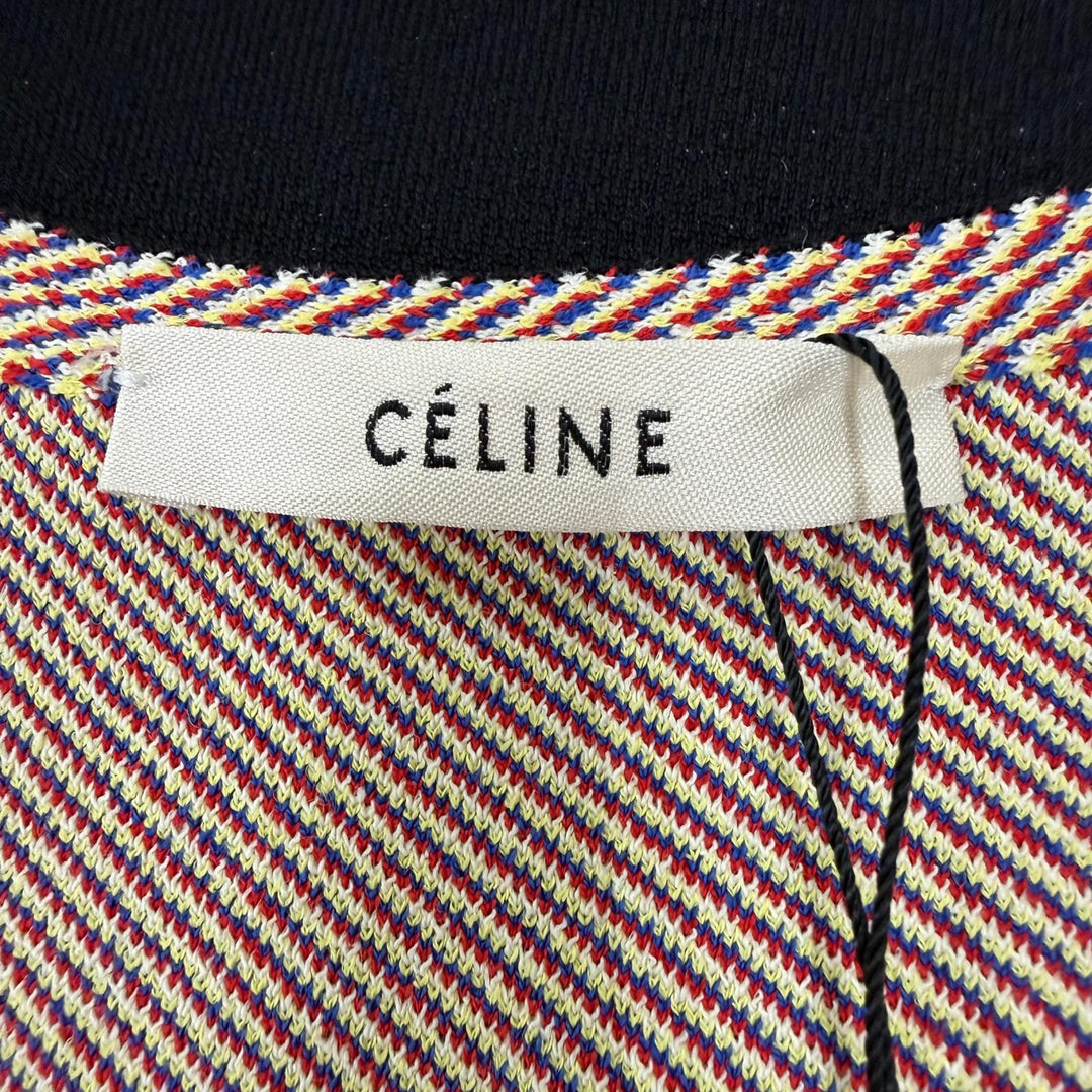 Pristine CELINE one piece Phoebe period sleeveless multicolor S 2 3Y10/5325