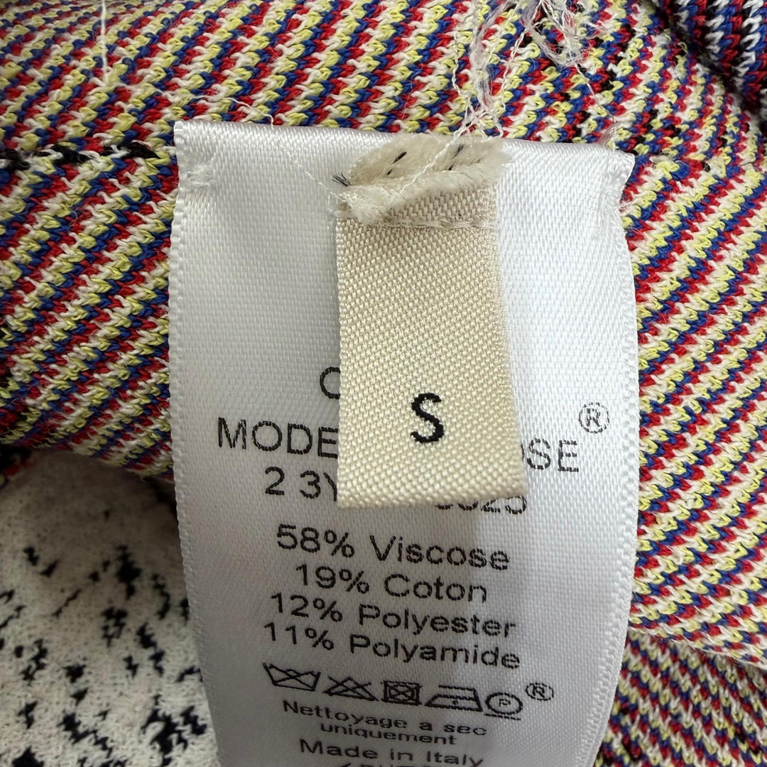 Pristine CELINE one piece Phoebe period sleeveless multicolor S 2 3Y10/5325