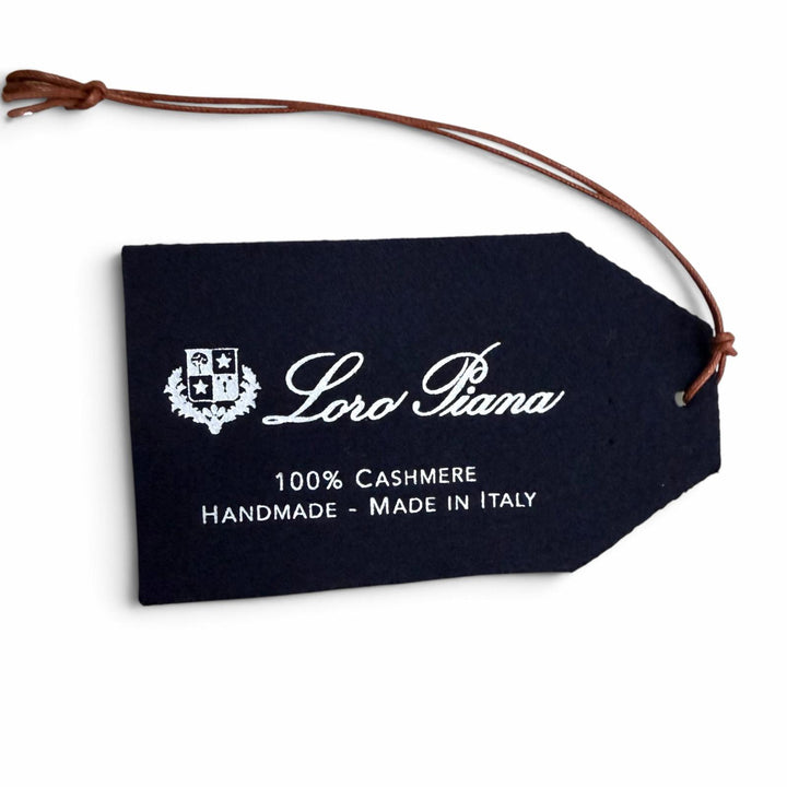 Pristine Loro Piana Logo Embroidered Horse Blanket, Horse Rug Navy cashmere mens