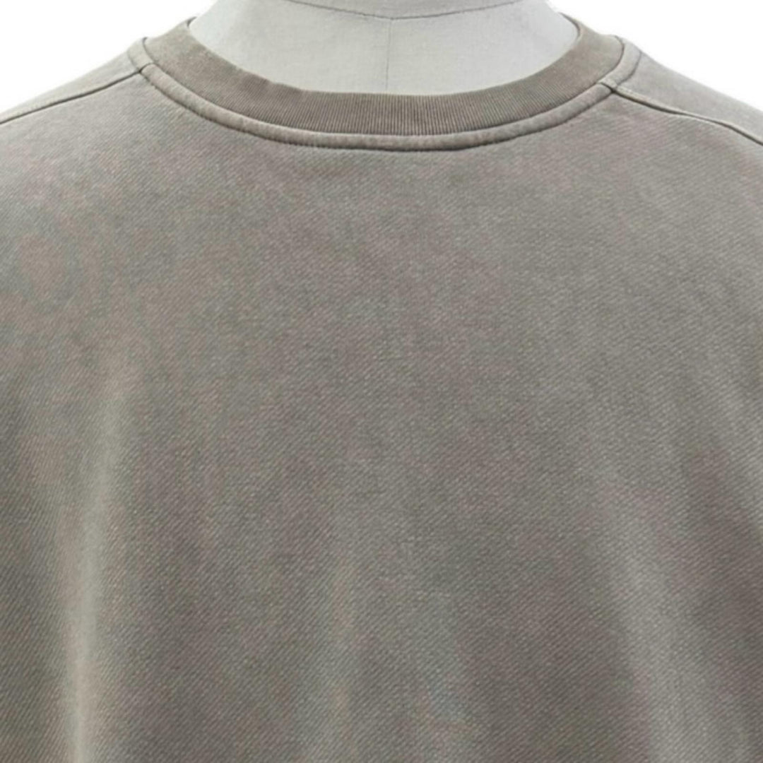 Excellent MONCLER RICK OWENS sweat SUBHUMAN Crew neck gradient pullover khaki L