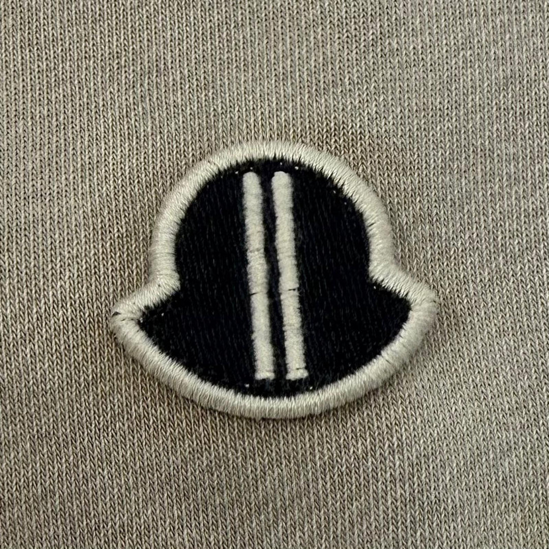 Excellent MONCLER RICK OWENS sweat SUBHUMAN Crew neck gradient pullover khaki L