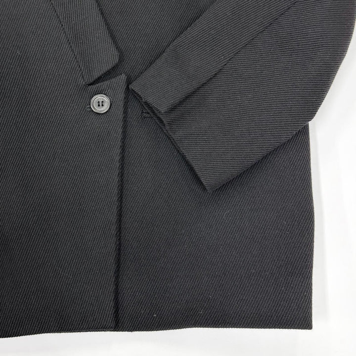 Great Jean Paul Gaultier FEMME collarless jacket Single jacket black wool 11