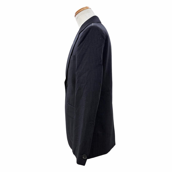 Excellent Maison Margiela 14 two-piece set Striped single suit IT 46 S50FT0107