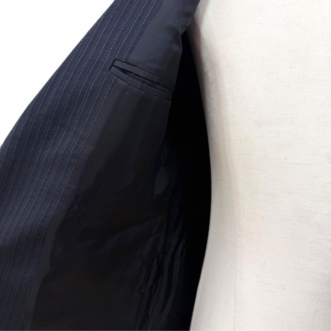 Excellent Maison Margiela 14 two-piece set Striped single suit IT 46 S50FT0107