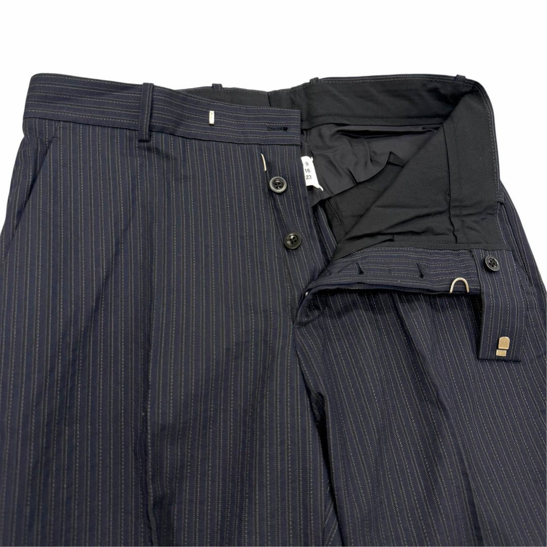 Excellent Maison Margiela 14 two-piece set Striped single suit IT 46 S50FT0107