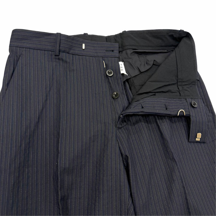 Excellent Maison Margiela 14 two-piece set Striped single suit IT 46 S50FT0107