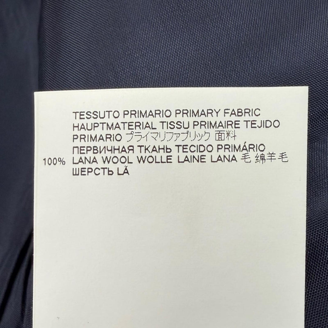 Excellent Maison Margiela 14 tailored jacket Navy wool mens IT 46 S30BN0487