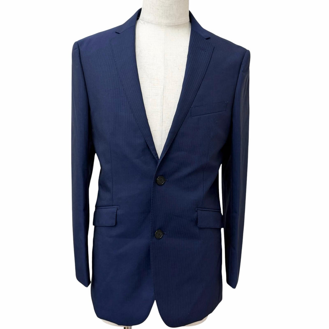 Excellent BURBERRY BLACK LABEL suit Stripe Pattern Single