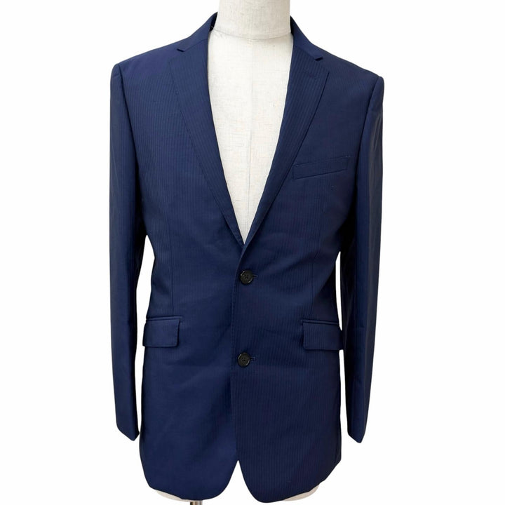 Excellent BURBERRY BLACK LABEL suit Stripe Pattern Single