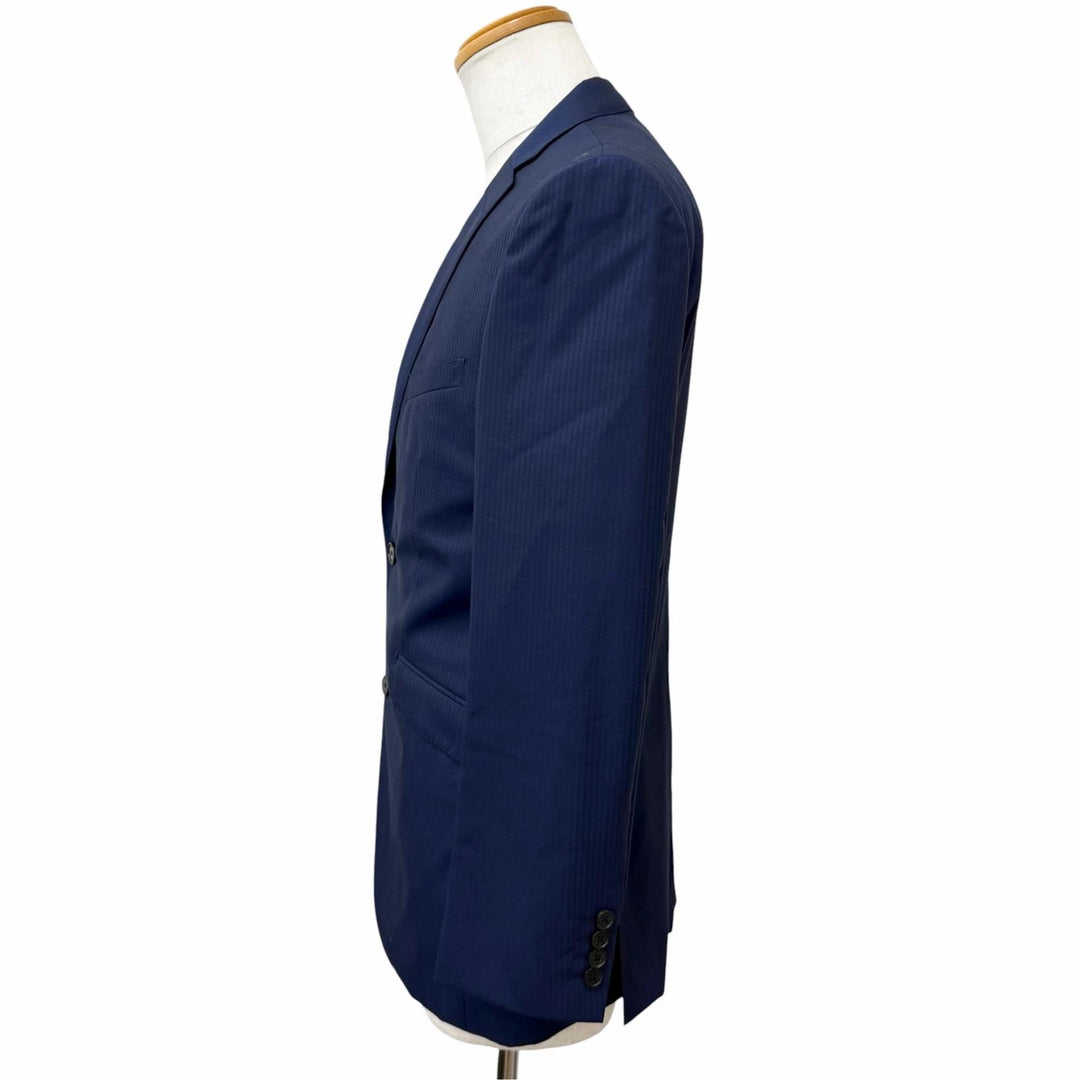 Excellent BURBERRY BLACK LABEL suit Stripe Pattern Single