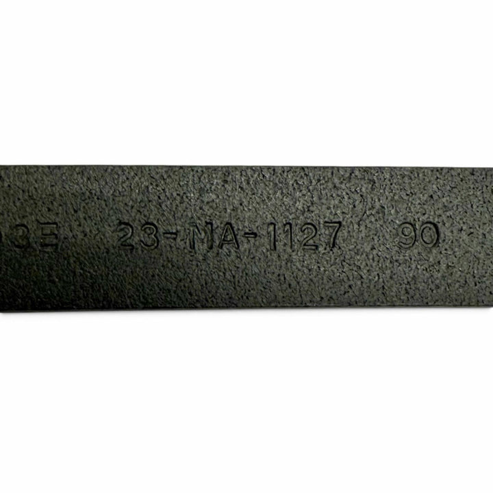 Excellent Christian Dior belt Atelier Logo leather belt black 4254PLXXYH03E