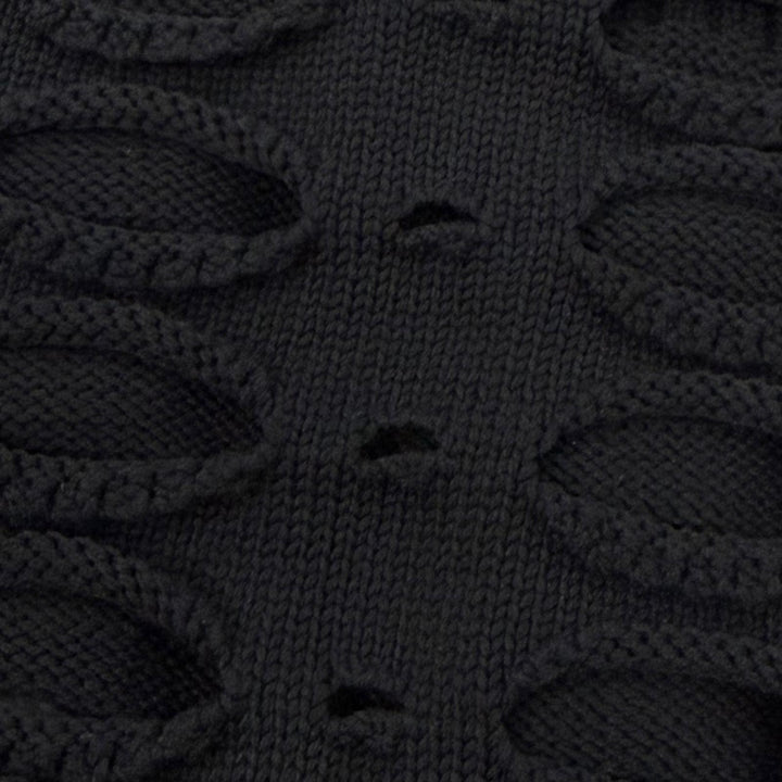 Excellent CFCL Best FACADE VENTS VEST 3D knitting black mens 1 CF006KN033
