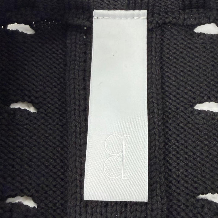 Excellent CFCL Best FACADE VENTS VEST 3D knitting black mens 1 CF006KN033