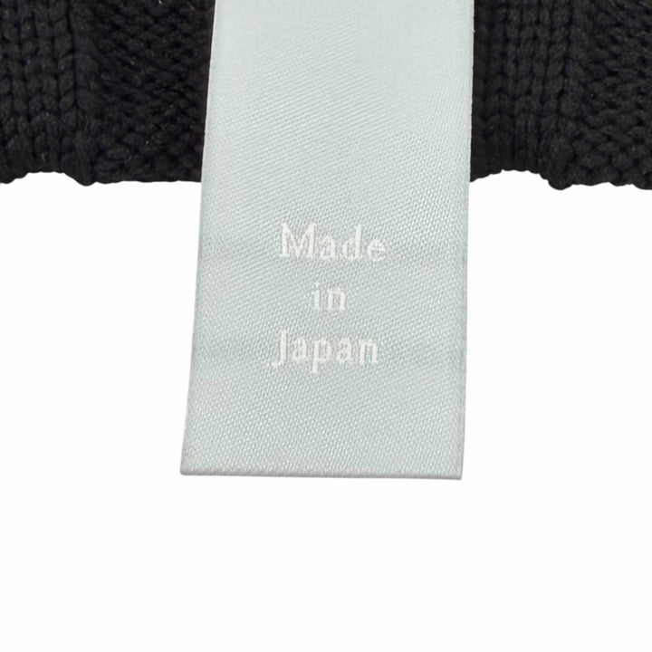 Excellent CFCL Best FACADE VENTS VEST 3D knitting black mens 1 CF006KN033