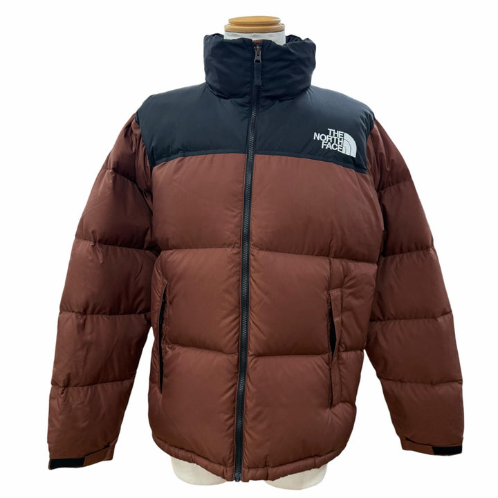 Excellent THE NORTH FACE Down jacket NUPTSE JACKET Brown Nylon mens L ND92335