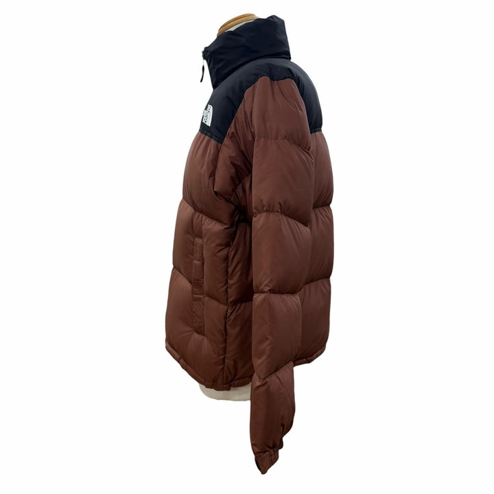 Excellent THE NORTH FACE Down jacket NUPTSE JACKET Brown Nylon mens L ND92335