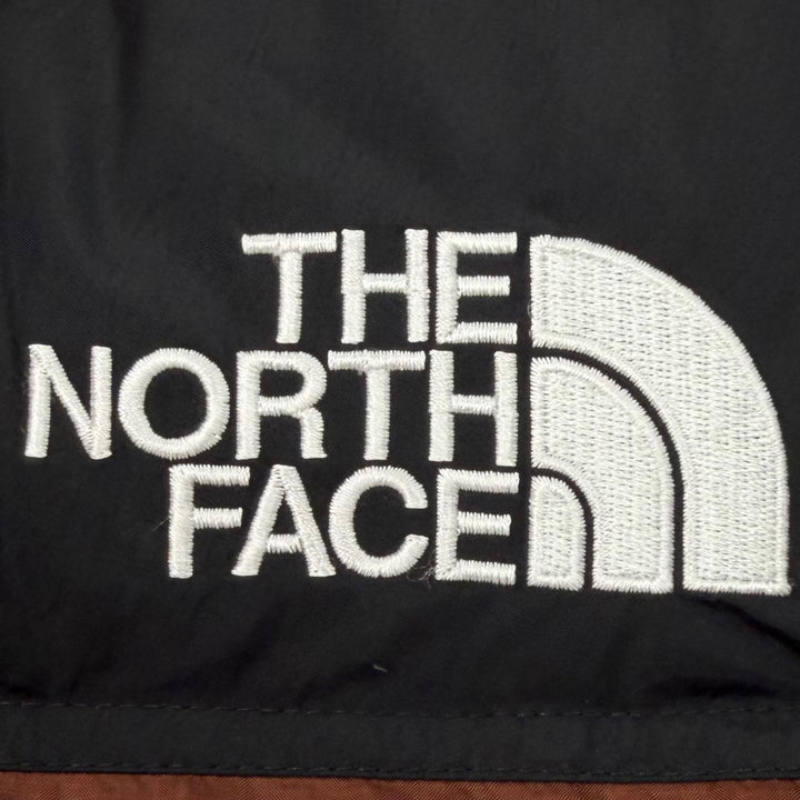 Excellent THE NORTH FACE Down jacket NUPTSE JACKET Brown Nylon mens L ND92335