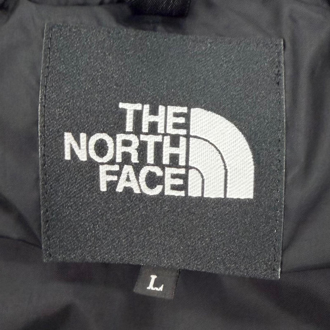 Excellent THE NORTH FACE Down jacket NUPTSE JACKET Brown Nylon mens L ND92335