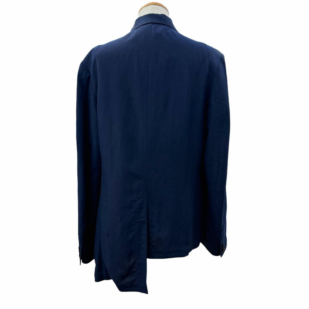 Excellent SYTE YOHJI YAMAMOTO tailored jacket Layered Design linen 3 UI-JI7-808