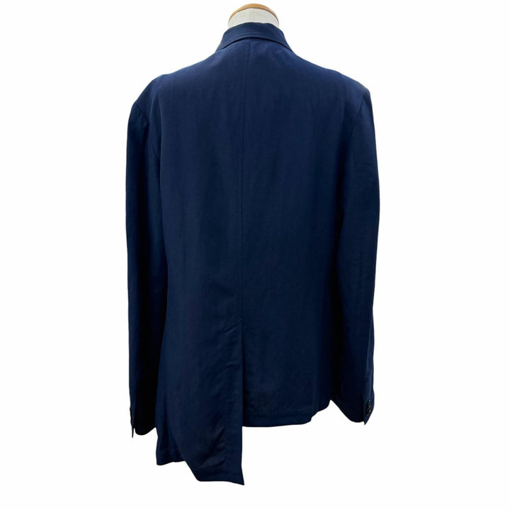 Excellent SYTE YOHJI YAMAMOTO tailored jacket Layered Design linen 3 UI-JI7-808