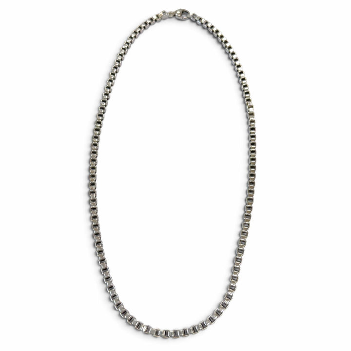 Great TIFFANY&Co. Necklace Venetian Chain Silver 925 mens