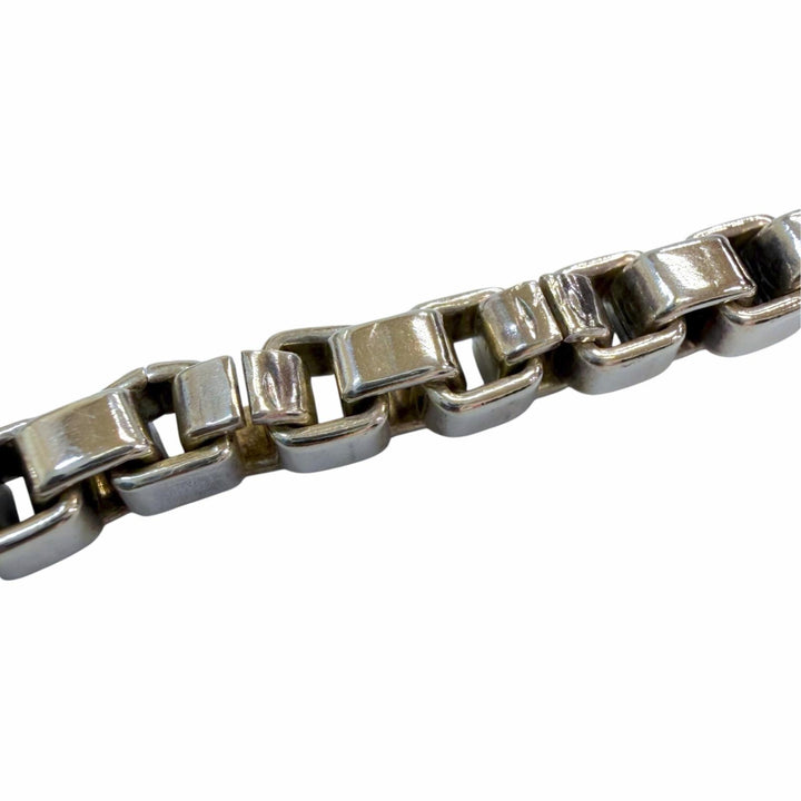 Great TIFFANY&Co. Necklace Venetian Chain Silver 925 mens