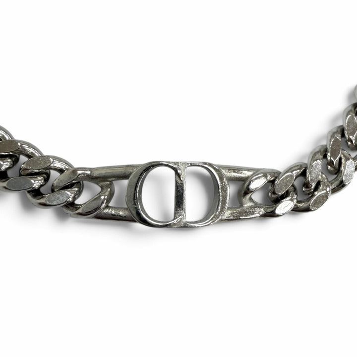 Great DIOR bracelet CD Icon Chain Link Silver AG925 mens B2162HOMST