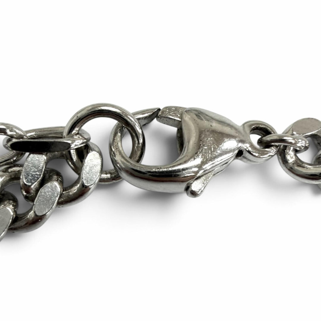 Great DIOR bracelet CD Icon Chain Link Silver AG925 mens B2162HOMST