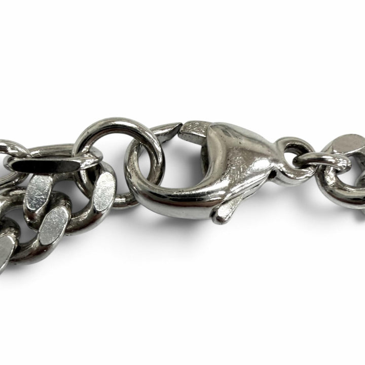 Great DIOR bracelet CD Icon Chain Link Silver AG925 mens B2162HOMST