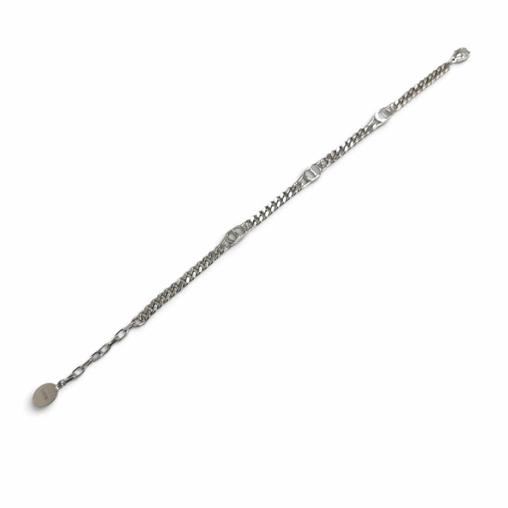 Great DIOR bracelet CD Icon Chain Link Silver AG925 mens B2162HOMST