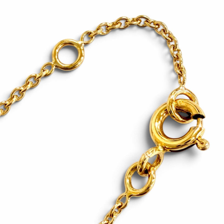 Excellent Christian Dior bracelet Mimiwi 1P Diamond Bracelet, 750 (YG) MIM95003