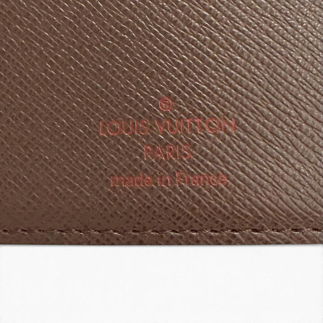 Excellent LOUIS VUITTON Damier Portefeuille Viennois Sword wallet N61674