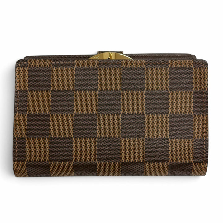Excellent LOUIS VUITTON Damier Portefeuille Viennois Sword wallet N61674