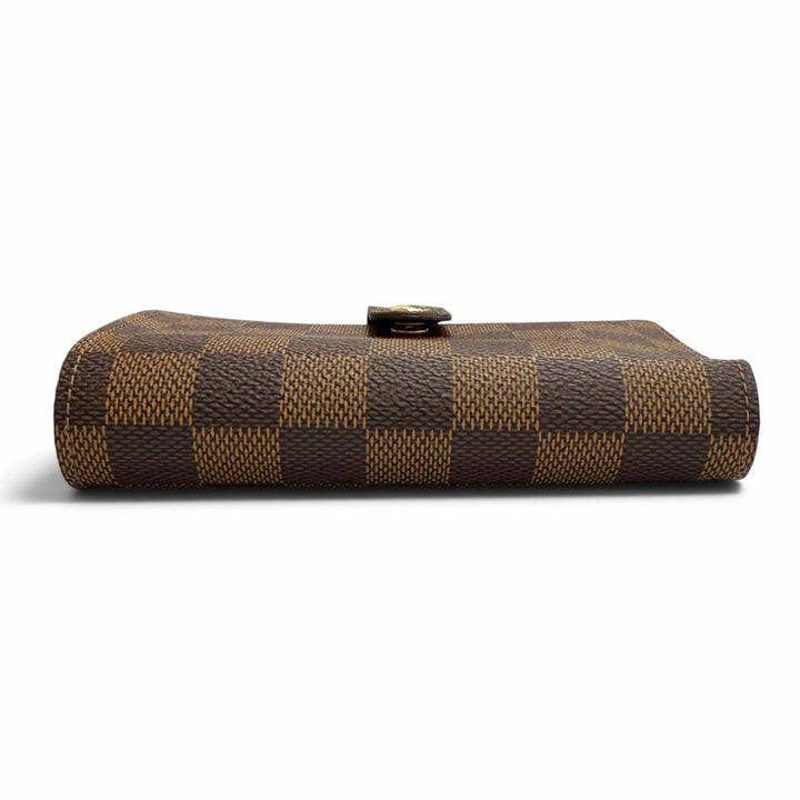Excellent LOUIS VUITTON Damier Portefeuille Viennois Sword wallet N61674