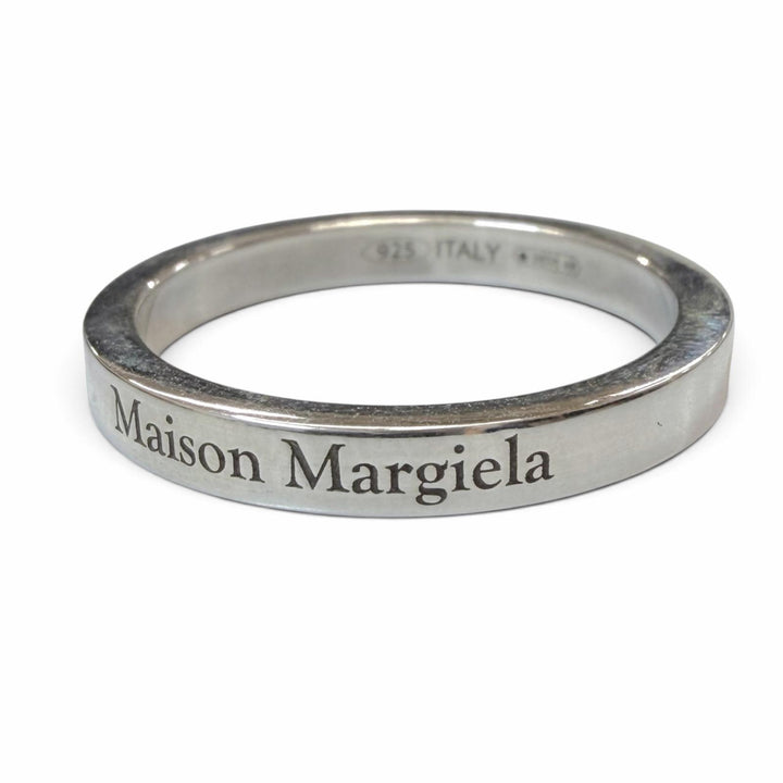 Excellent Maison Margiela Ring ring logo Silver 925 mens SM1UQ0080