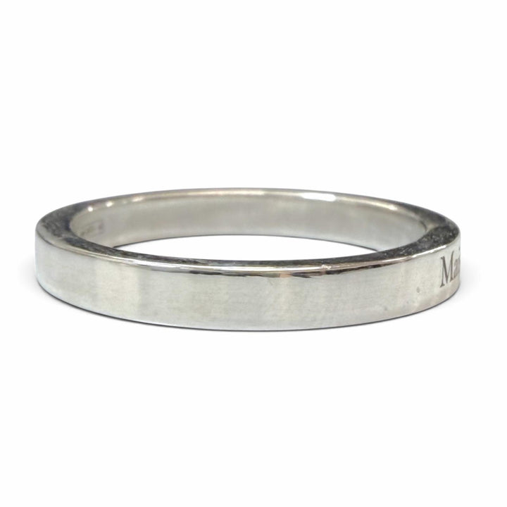 Excellent Maison Margiela Ring ring logo Silver 925 mens SM1UQ0080