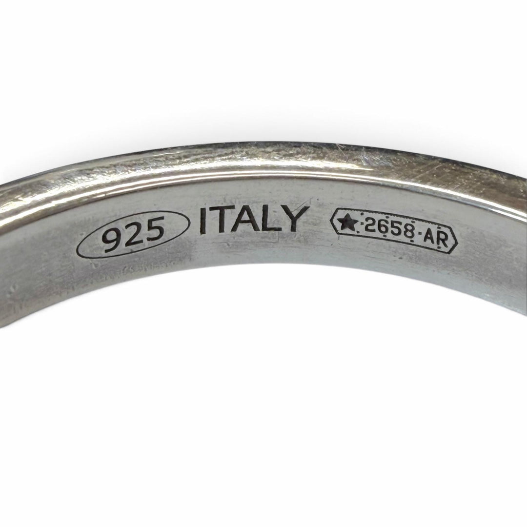 Excellent Maison Margiela Ring ring logo Silver 925 mens SM1UQ0080