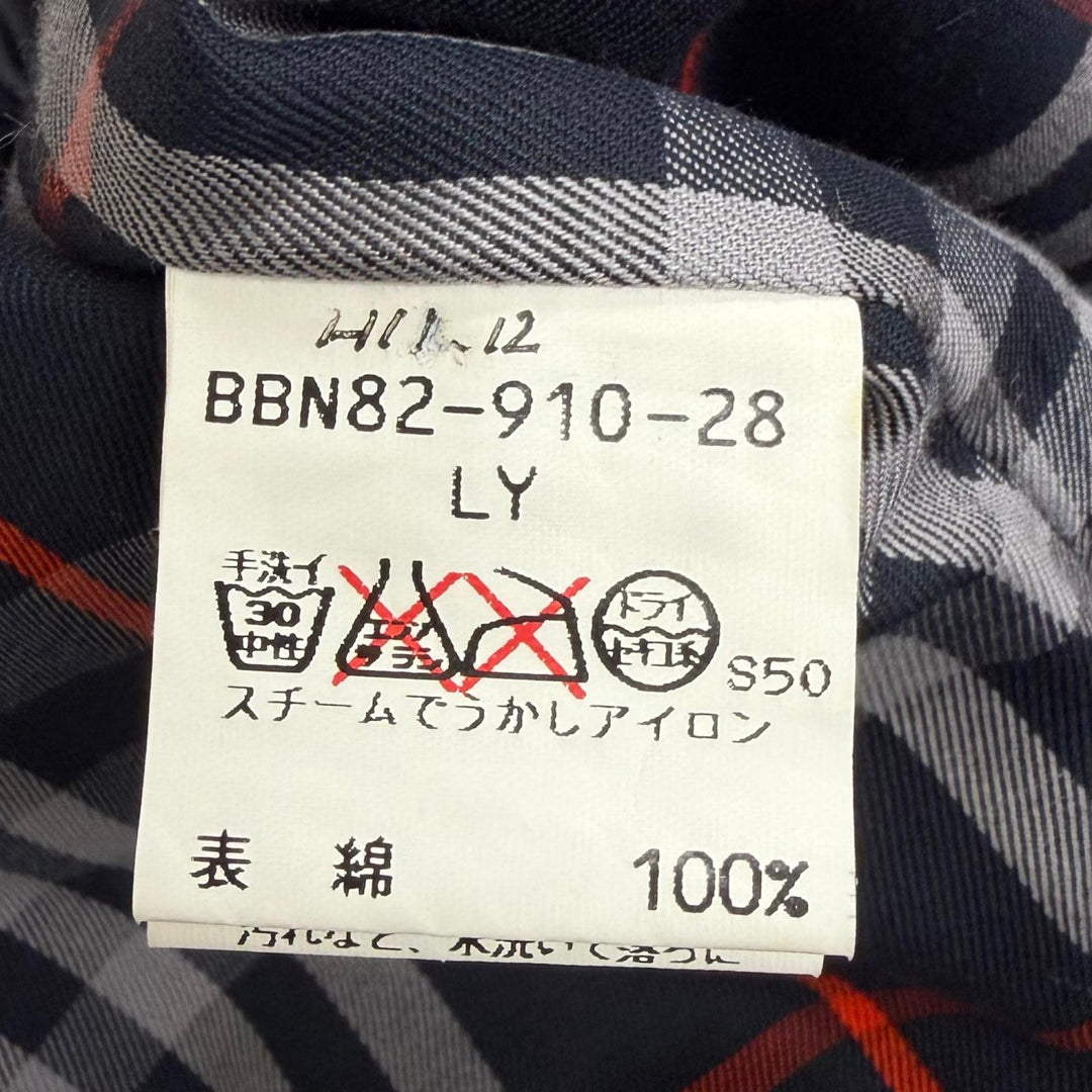 Great Burberrys coat Checkered lining, 2-way hooded jacket with down liner
