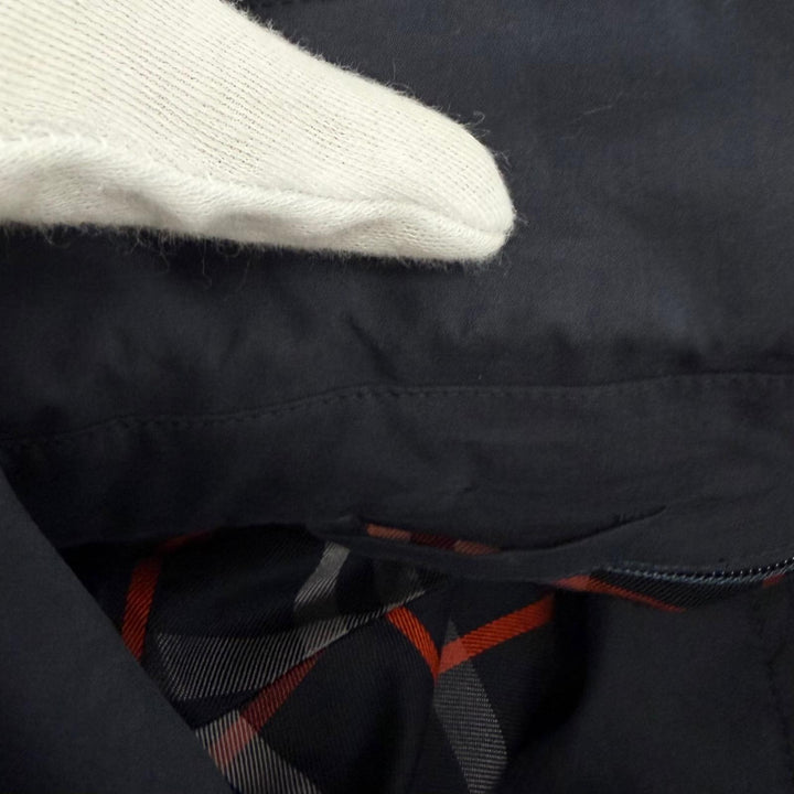 Great Burberrys coat Checkered lining, 2-way hooded jacket with down liner
