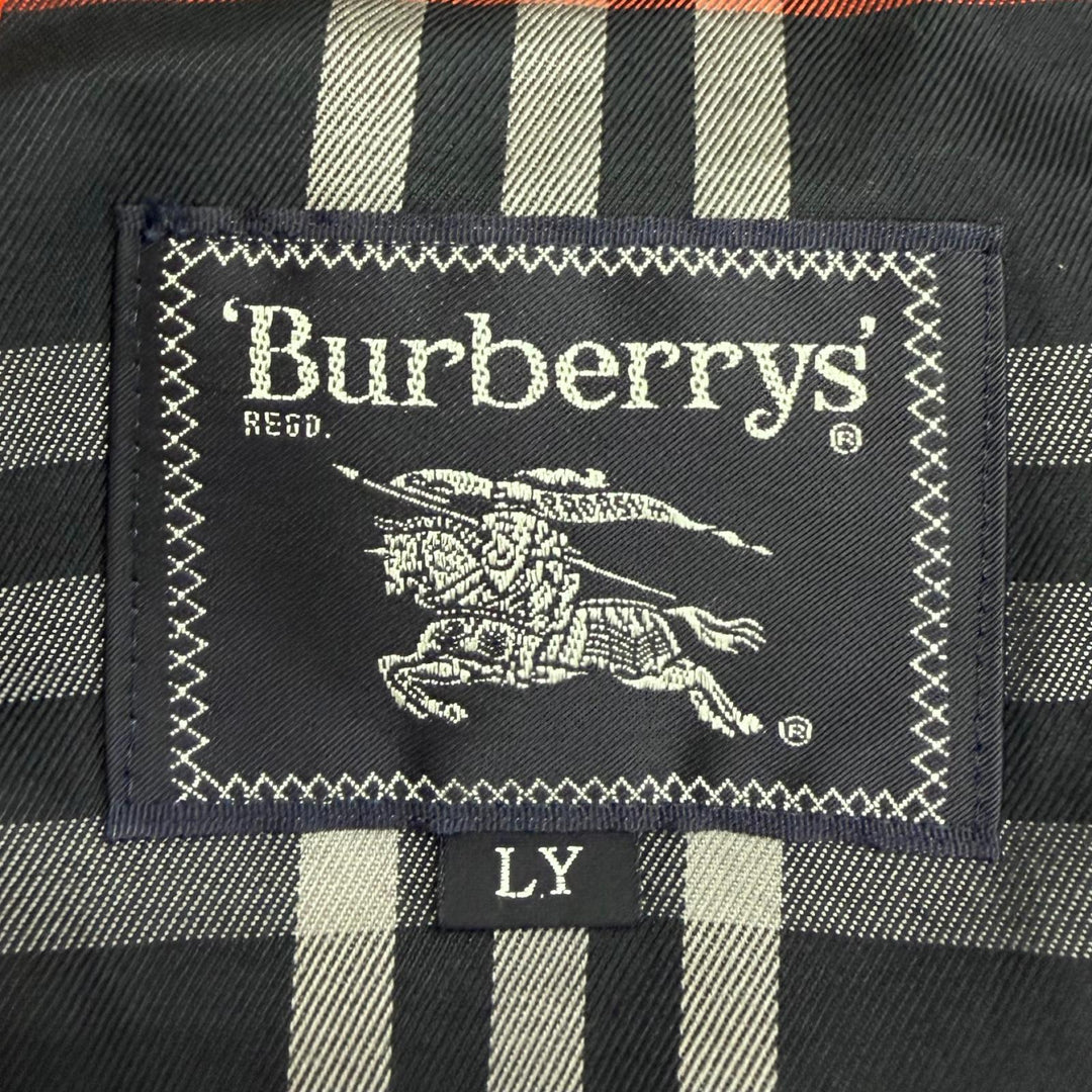 Great Burberrys coat Checkered lining, 2-way hooded jacket with down liner