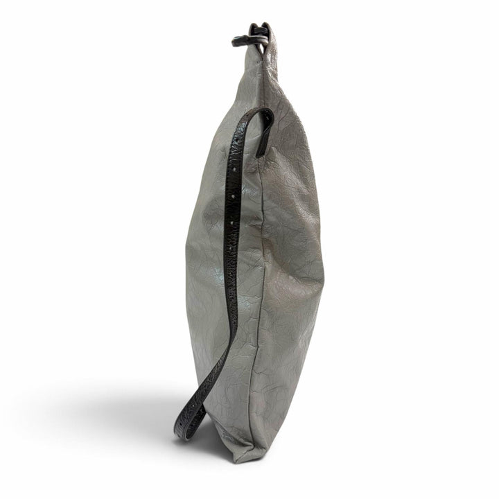 Great BALENCIAGA Shopper Dust Bag, Large logo gray Arena lambskin mens 811608
