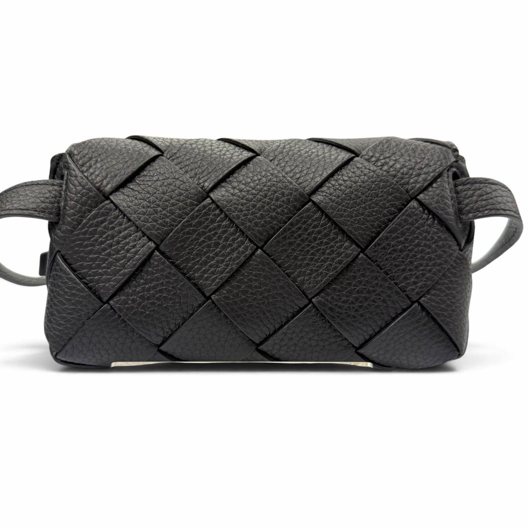 Pristine BOTTEGAVENETA INTRECCIATO Diago Belt Bag Calfskin Leather 805773