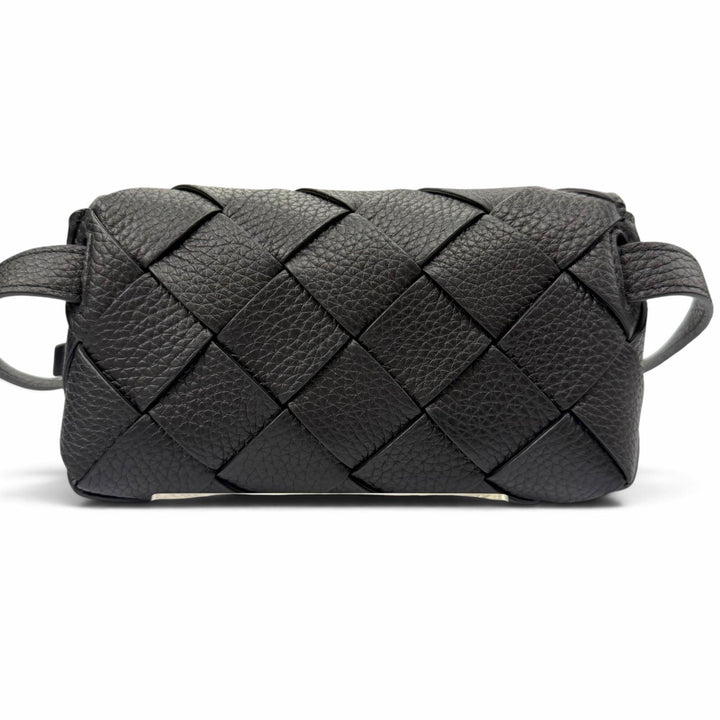 Pristine BOTTEGAVENETA INTRECCIATO Diago Belt Bag Calfskin Leather 805773